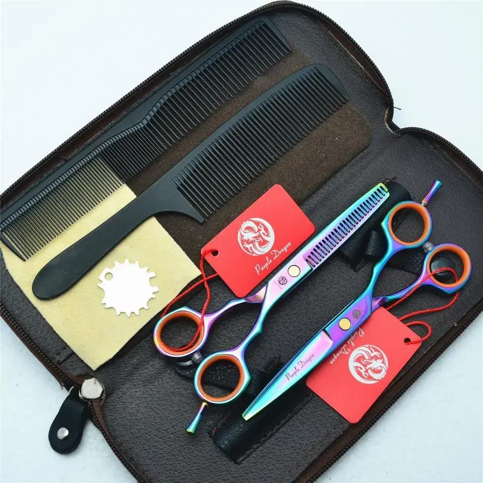 새 전문 미용사 정품 가위 Hair Scissors 미용실 헤어 디자인어